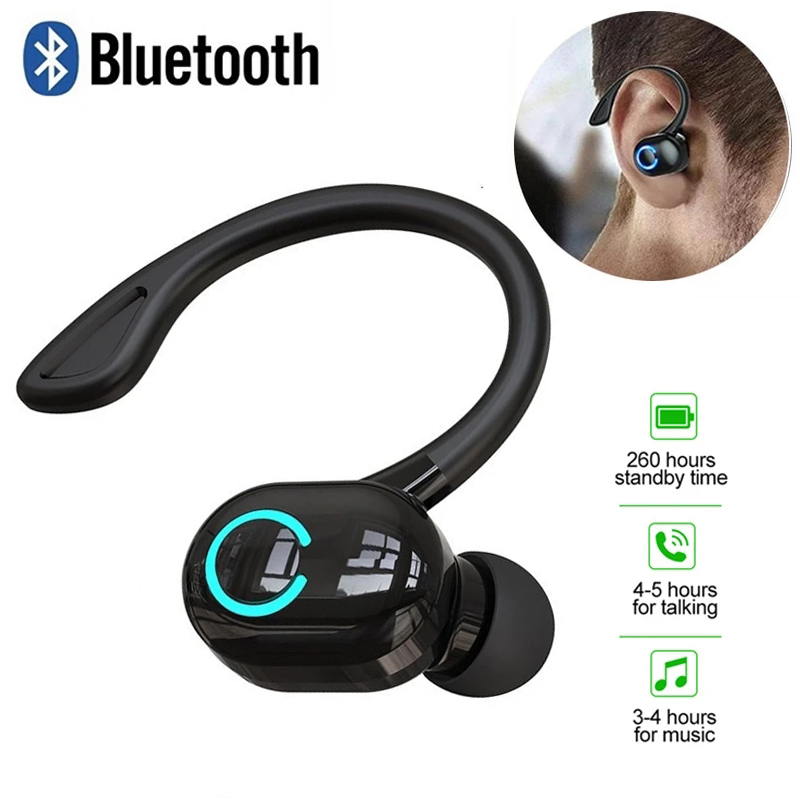 Bluetooth Headset On Ear - Бизнес-гарнитура Bluetooth HiFi Stereo, водонепроницаемая, с