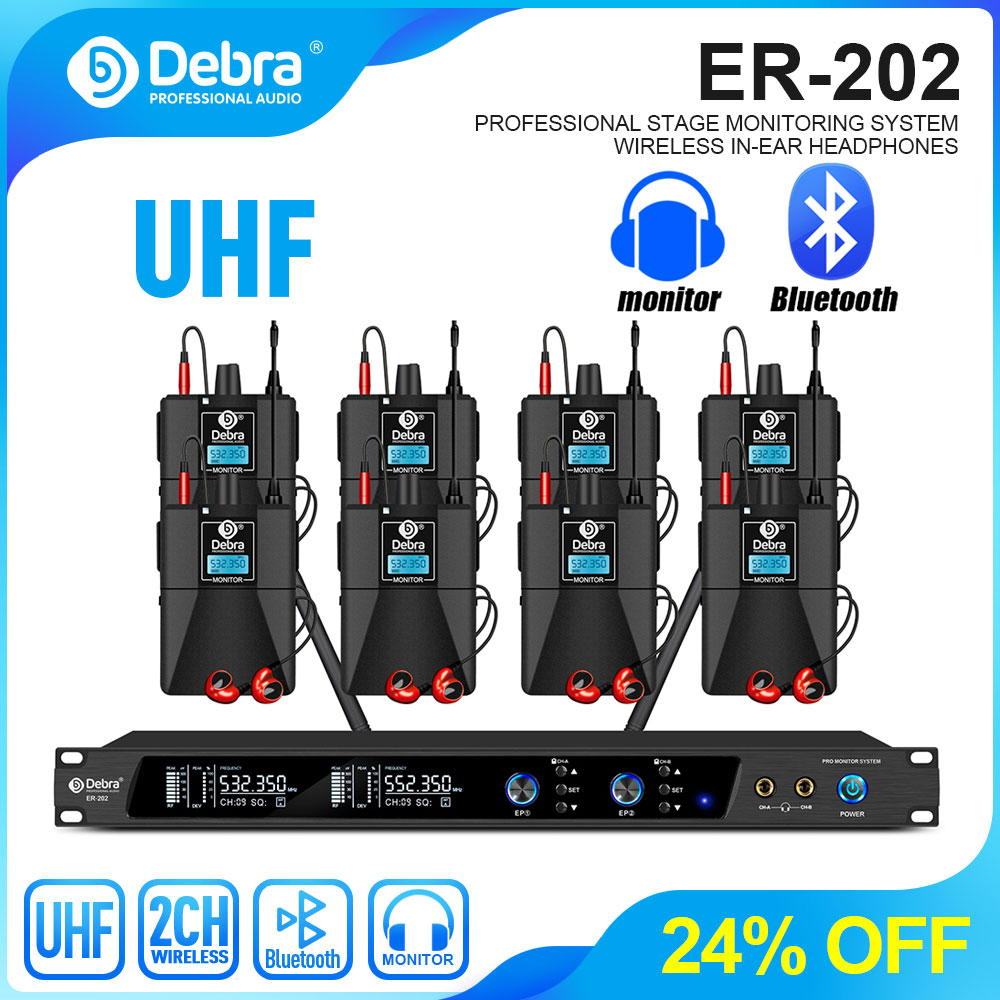 In Ear Monitor Iem - Беспроводная система мониторинга Debra UHF IEM