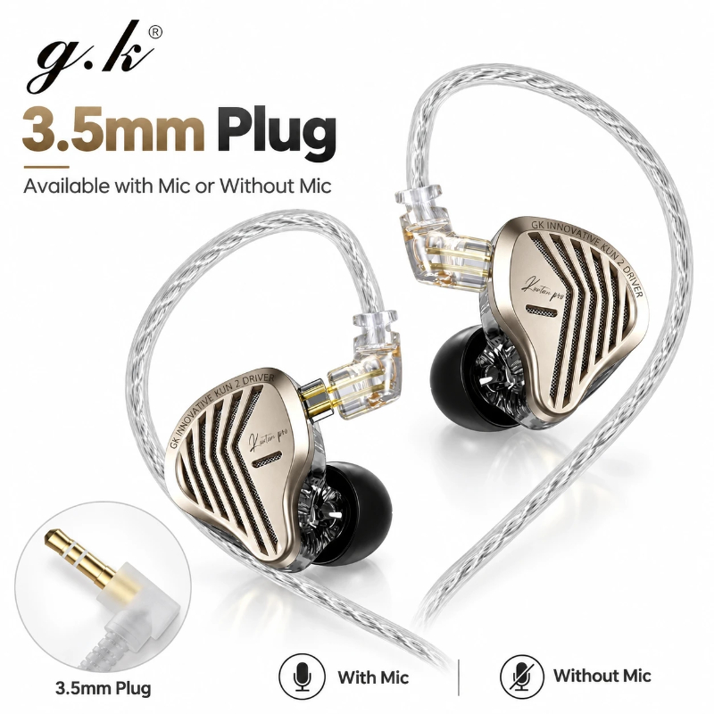 Audiophile Headphone Wired - GK KUNTEN PRO KUN 2 –