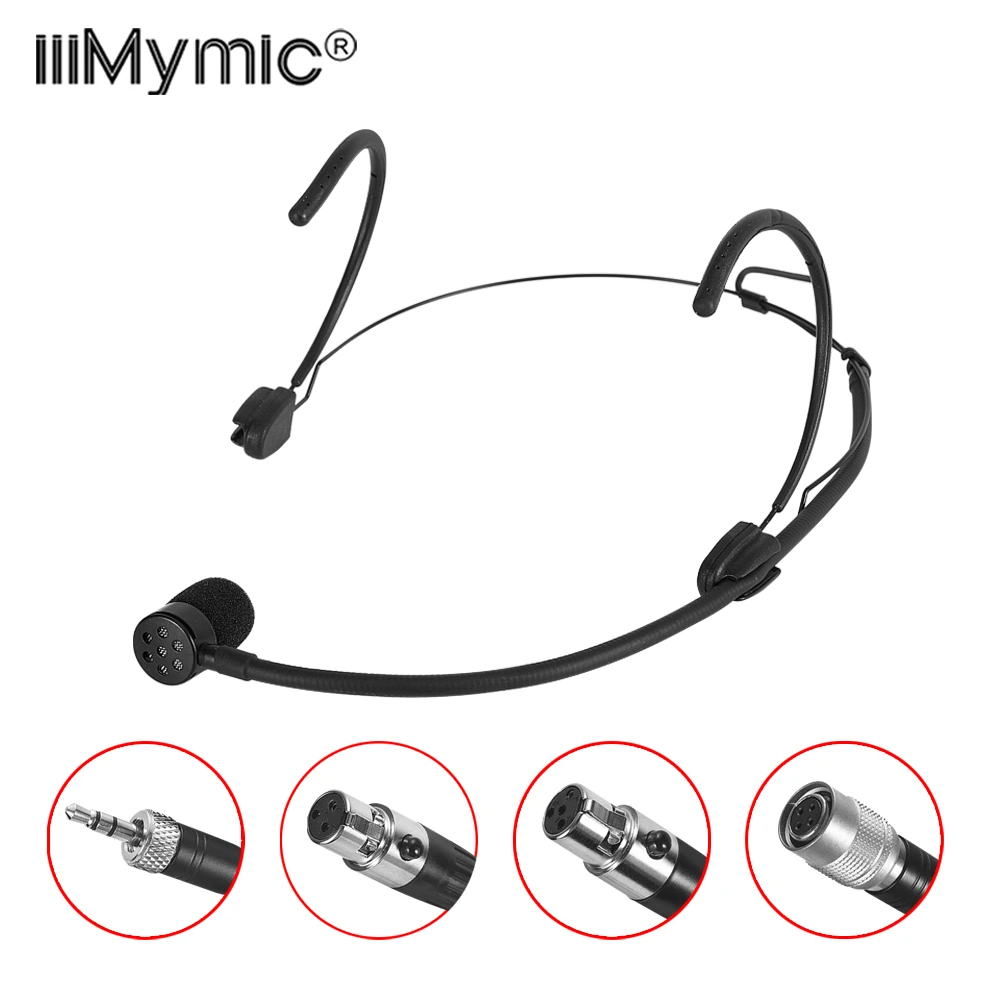 Audiophile Headphone Wired - Микрофон-гарнитура Iiimymic односторонний черный для Shure,