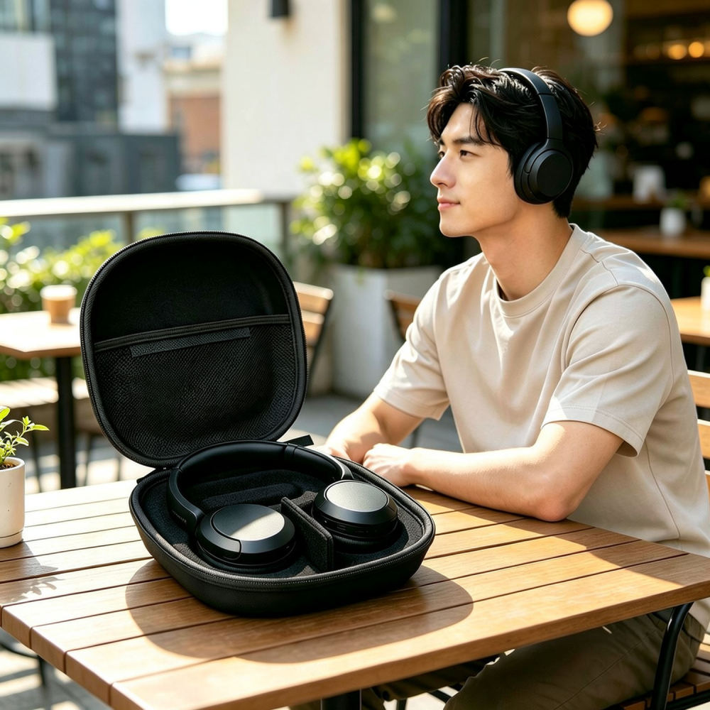 Ударопрочный чехол для хранени – обзор и цена Sony Headphone Wh-1000Xm5