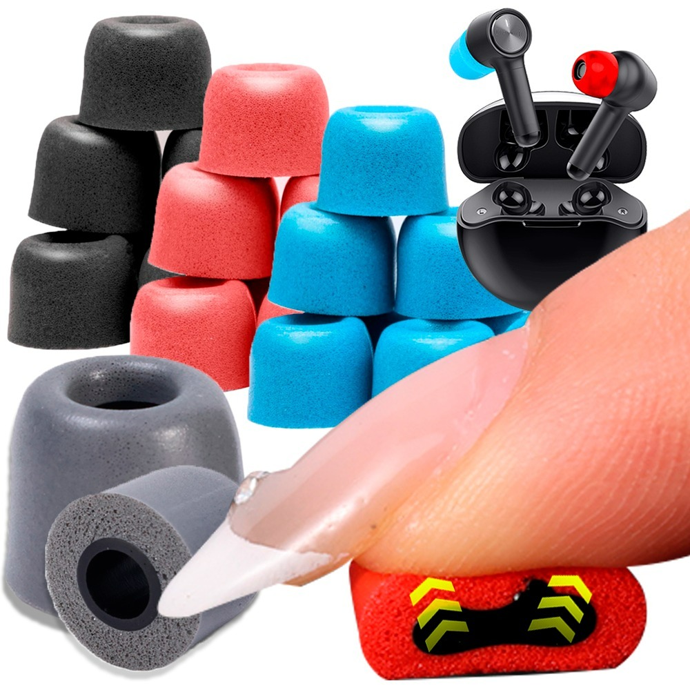 6-1 пара мягких амбушюр из пен – обзор и цена Earphone Foam Tip