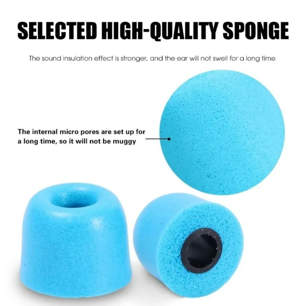 6-1 пара мягких амбушюр из пен – обзор и цена Earphone Foam Tip