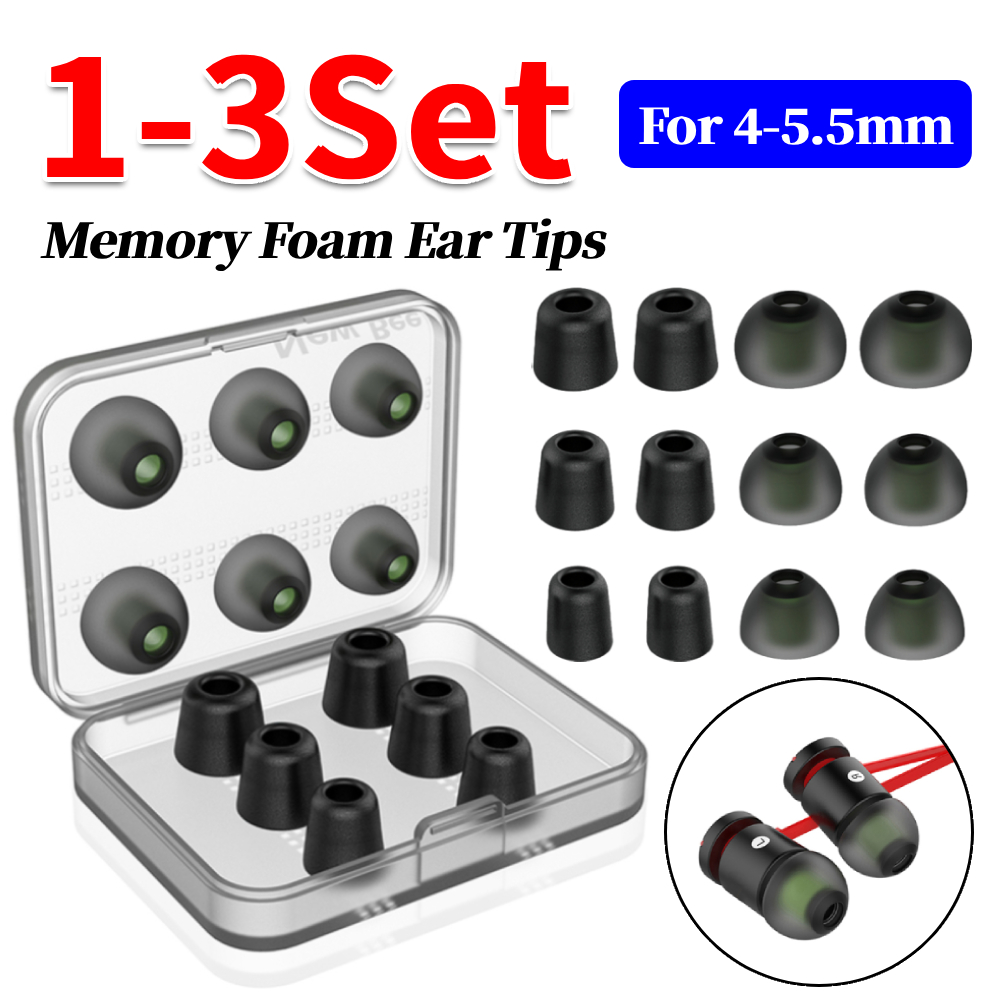 Набор из 1-3 комплектов амбушю – обзор и цена Earphone Foam Tip