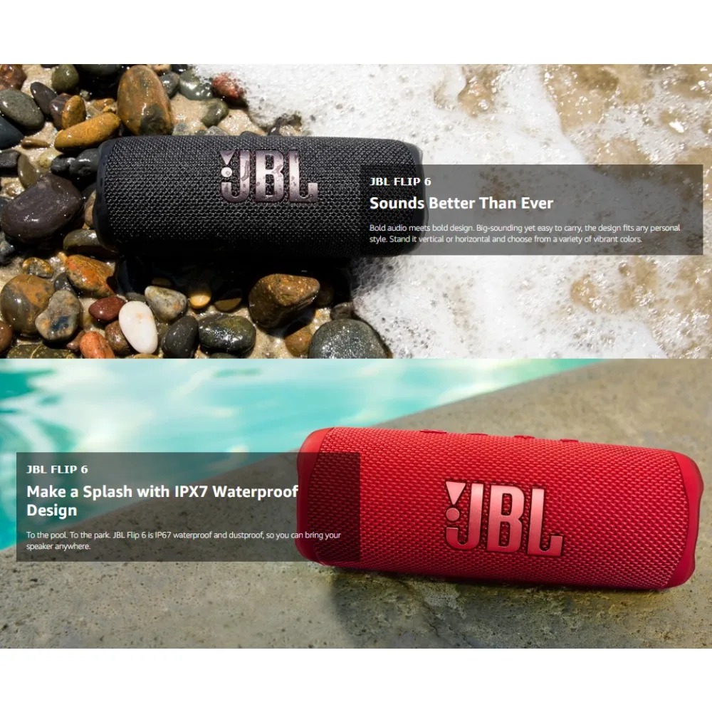 JBL FLIP6 – портативная акусти – обзор и цена Jbl Speaker Flip 6