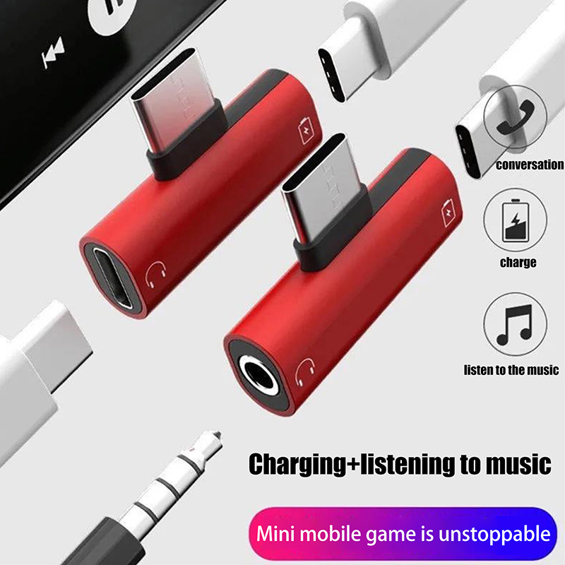 Металлический адаптер USB Type – обзор и цена Earphone Splitter Jack